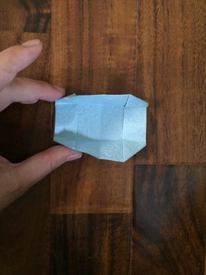 油纸盒的折法的做法 步骤11