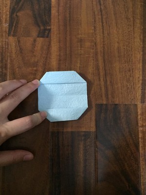 油纸盒的折法的做法 步骤10
