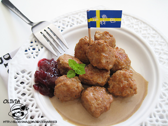 国外小吃：瑞典肉丸的做法
