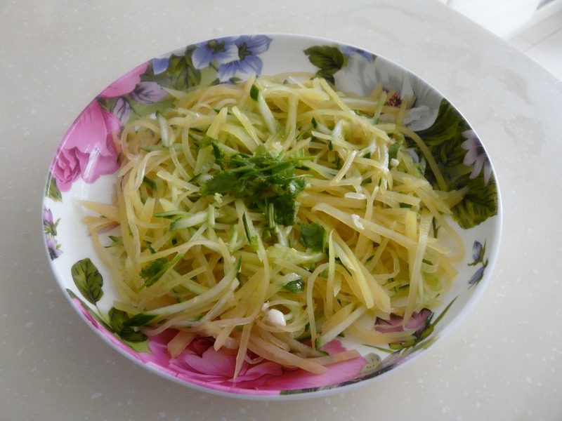 青瓜土豆丝的做法、烹饪技巧
