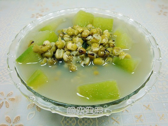 绿豆冬瓜保健汤的做法、烹饪技巧
