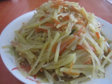 土豆胡萝卜丝的做法、烹饪技巧