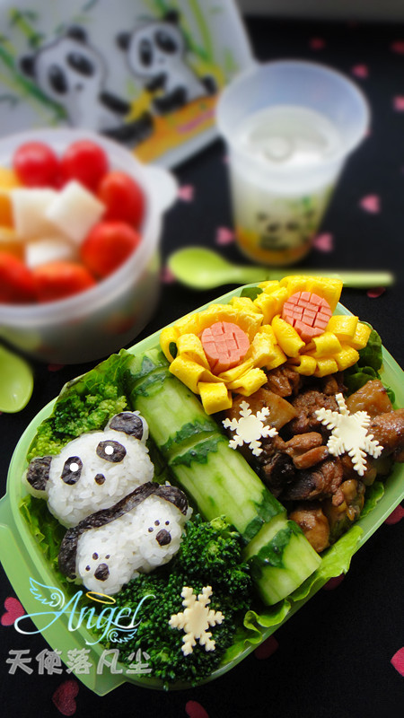 熊猫便当的做法、烹饪技巧