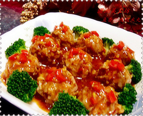 鱼香三丝糯米丸的做法、烹饪技巧