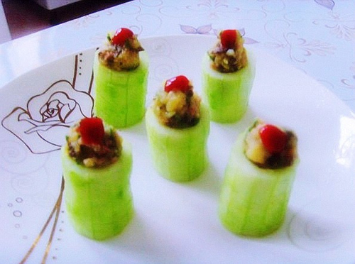 黄瓜盅的做法、烹饪技巧